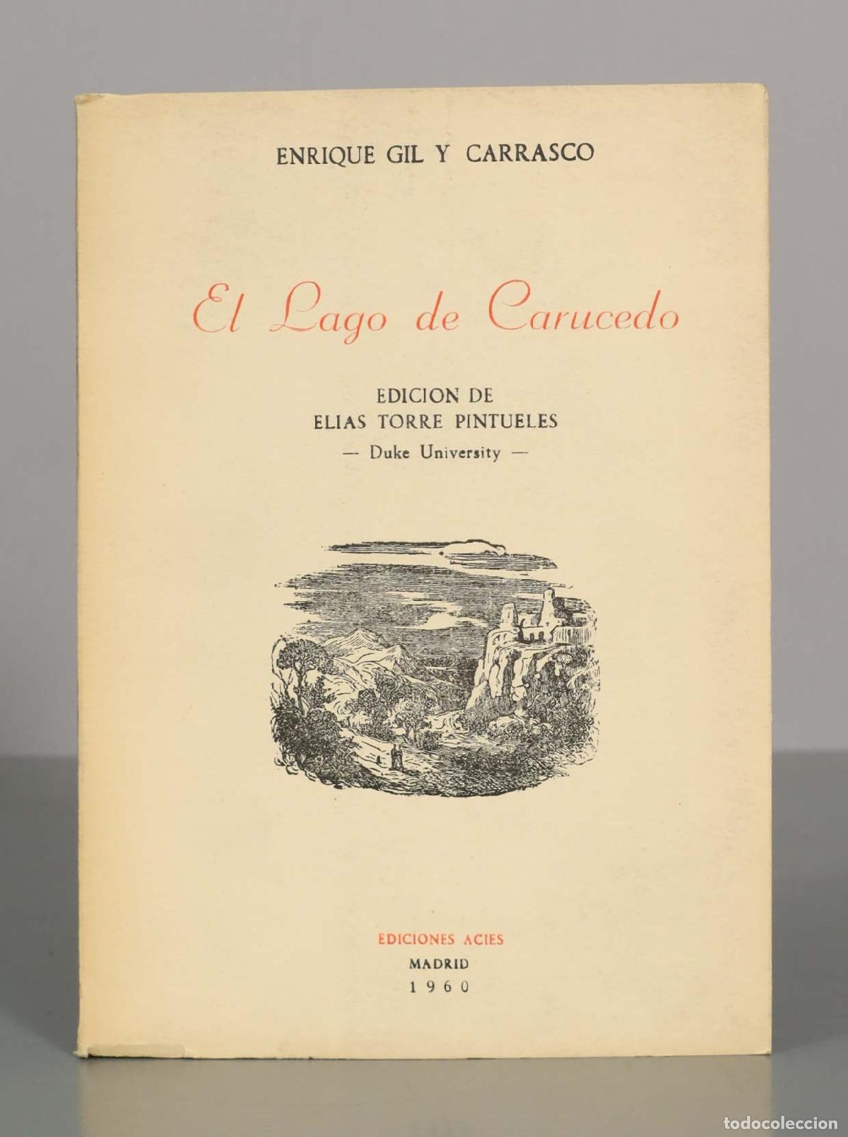 Libros de segunda mano: El Lago de Carucedo - Enrique Gil y Carrasco