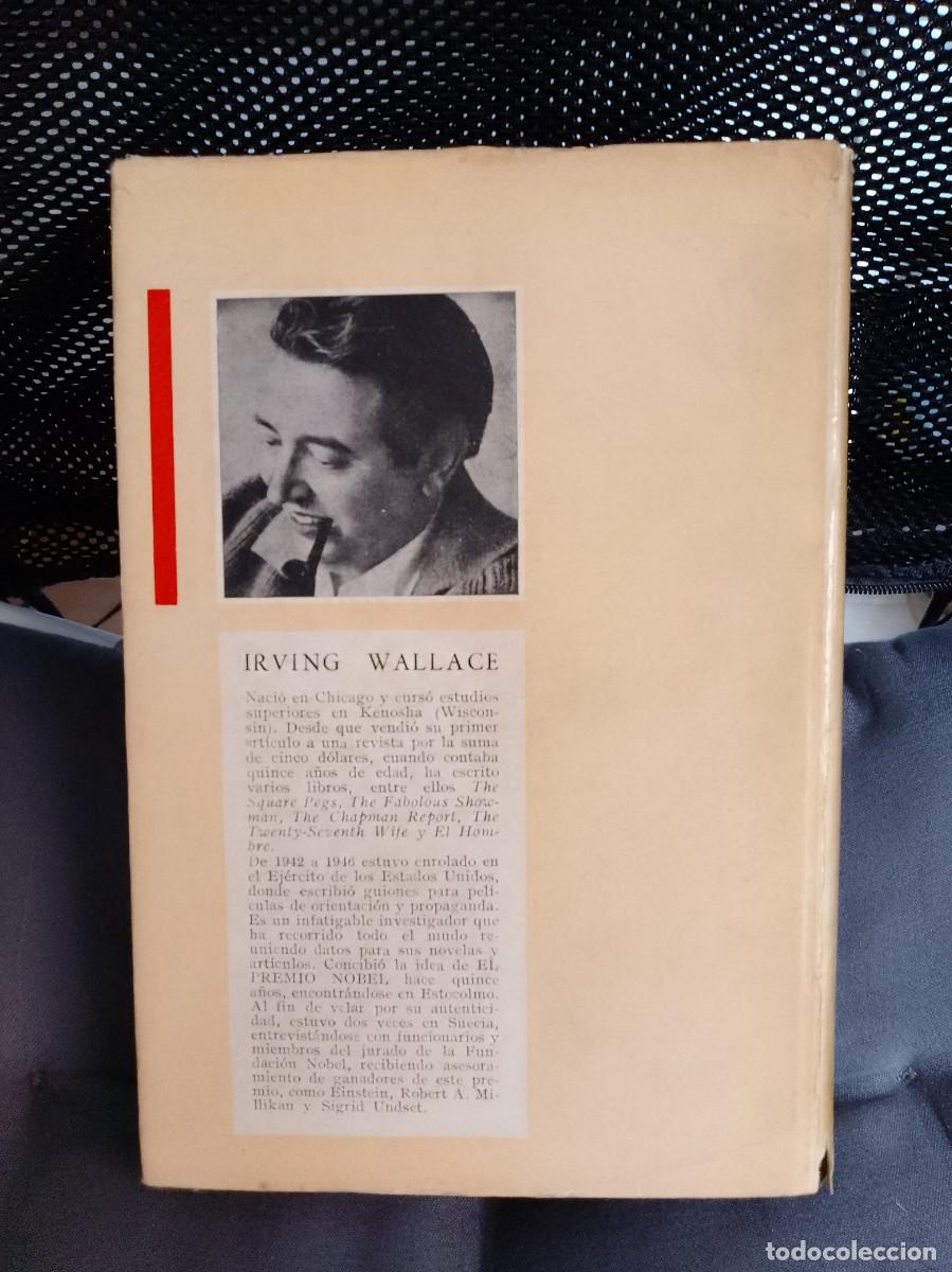 Libros de segunda mano: El Premio Nobel. Irving Wallace. - Foto 2
