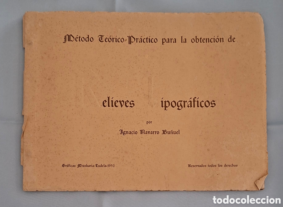 Libros de segunda mano: M&eacute;todo Te&oacute;rico-Pr&aacute;ctico para la obtenci&oacute;n de relieves - Foto 1