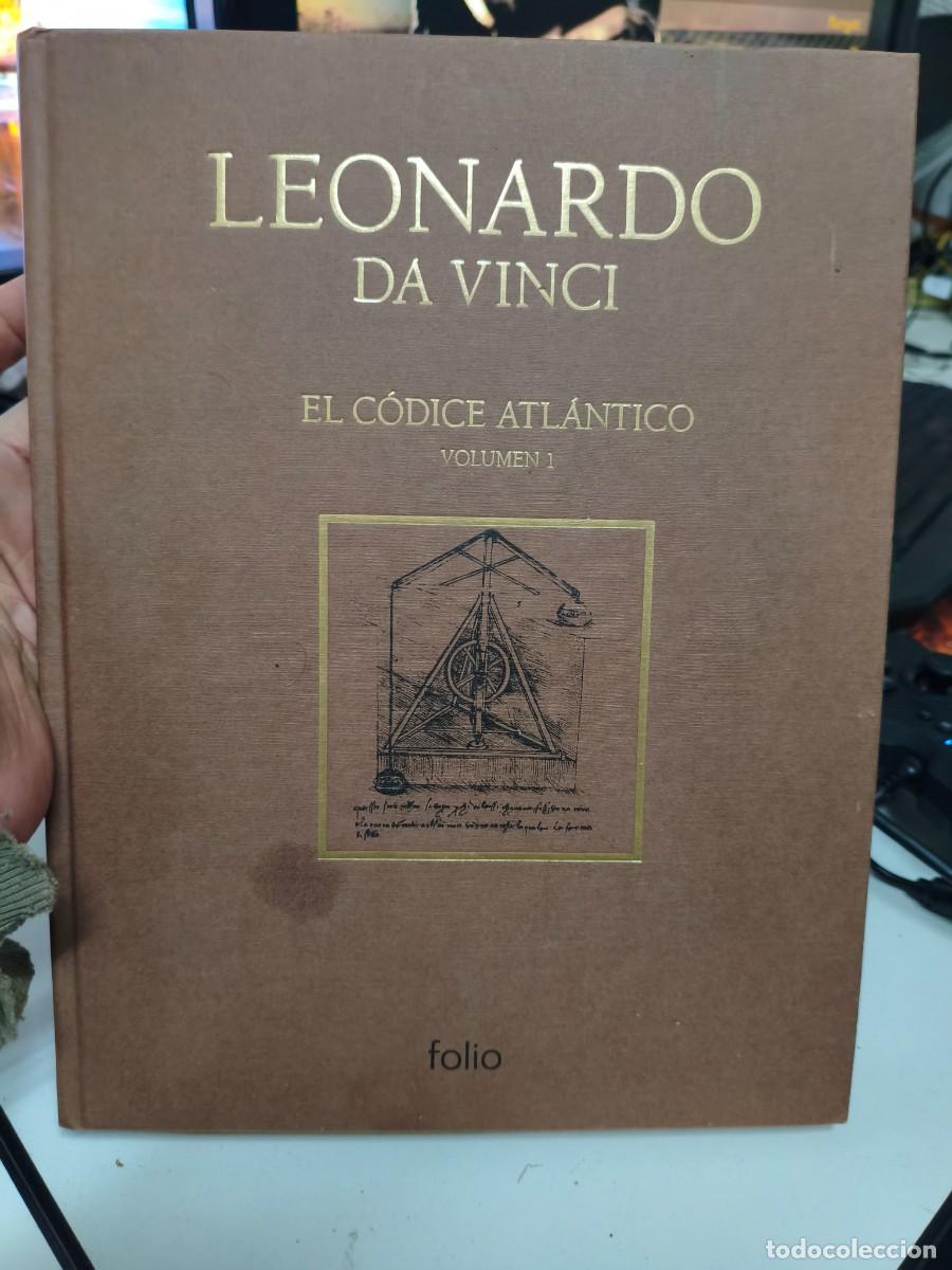 Libros de segunda mano: LEONARDO DAVINCI, EL CODICE ATLANTICO. AUGUSTO MARINONI. VOL. 1. LAMINAS 1-72. FOLIO. 2007. PAG. 282