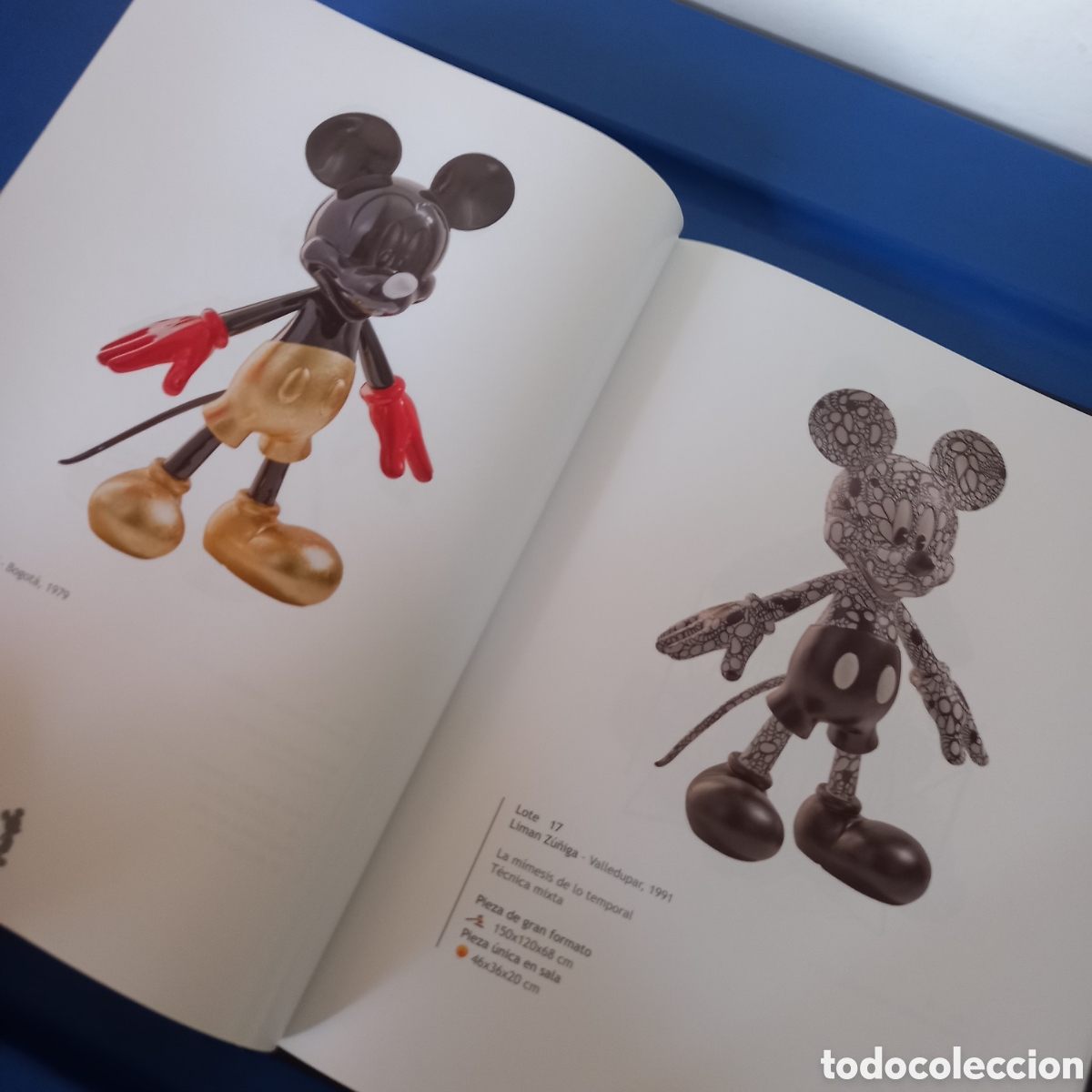 Libros de segunda mano: LIBRO DE MICKEY MOUSE DISNEY LIBRO DE COLECCION DE LUJO NO COMUN A&Ntilde;O 2018