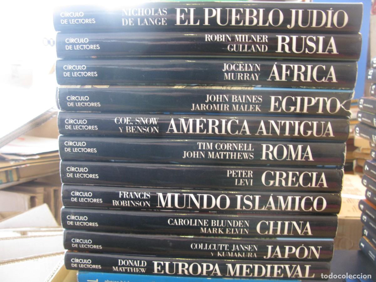 Libros de segunda mano: Atlas culturales del mundo circulo de lectores completa 11 volumenes