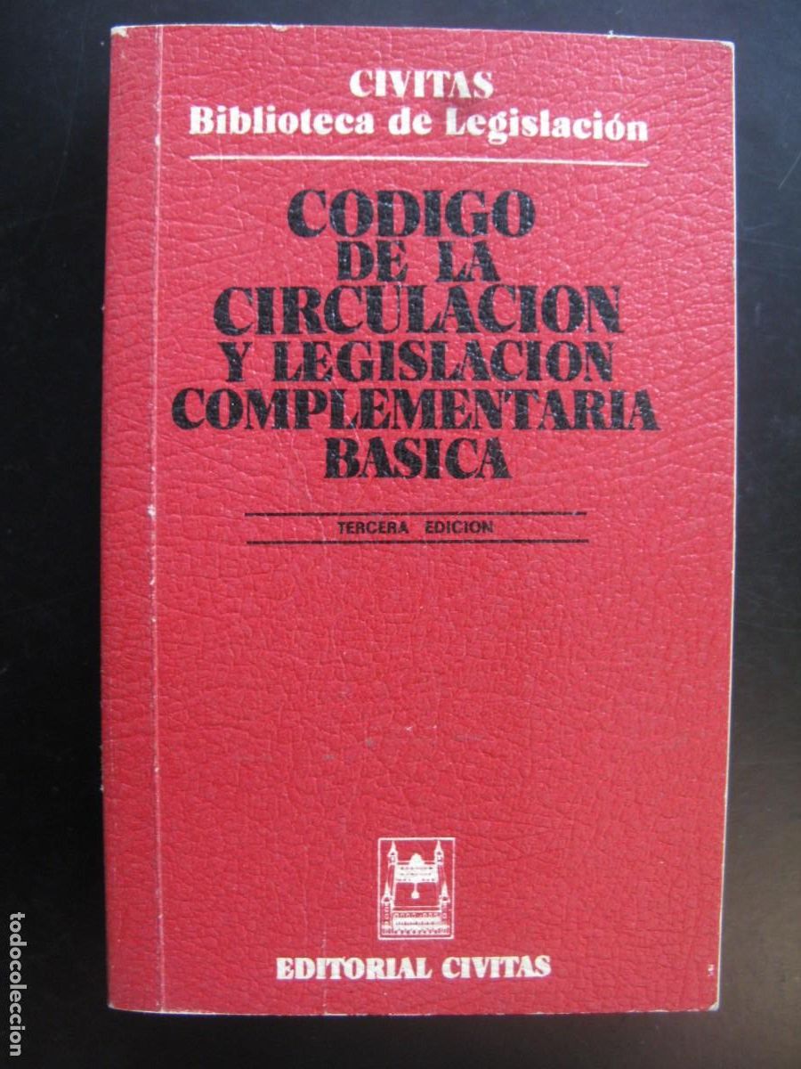 Libros de segunda mano: C&Oacute;DIGO DE LA CIRCULACI&Oacute;N Y LEGISLACI&Oacute;N COMPLEMENTARIA B&Aacute;SICA-EDITORIAL CIVITAS