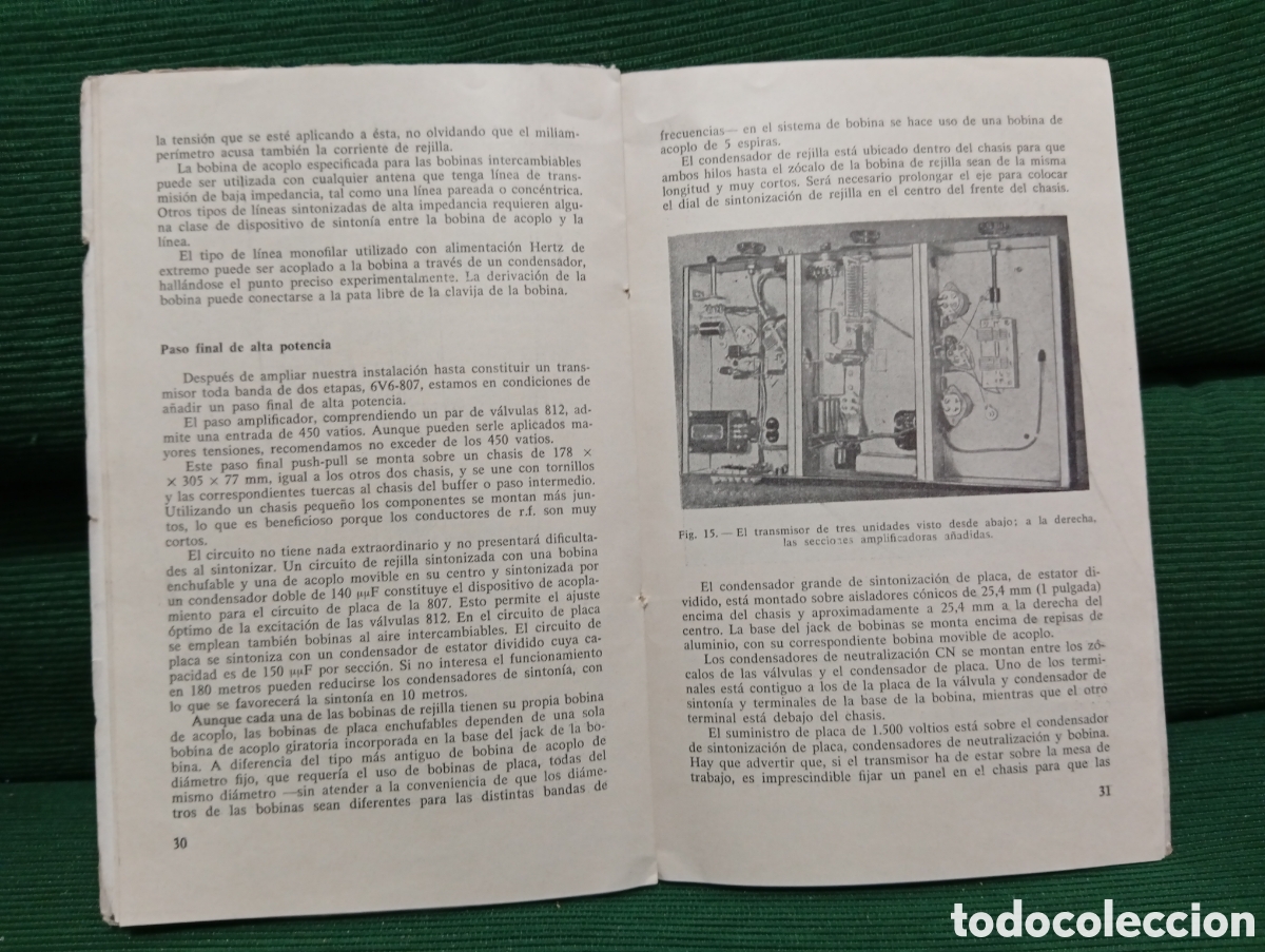 Libros de segunda mano: CONSTRUCCION DE RECEPTORES Y TRANSMISORES, EDICIONES TECNICAS MARCOMBO. - Foto 3