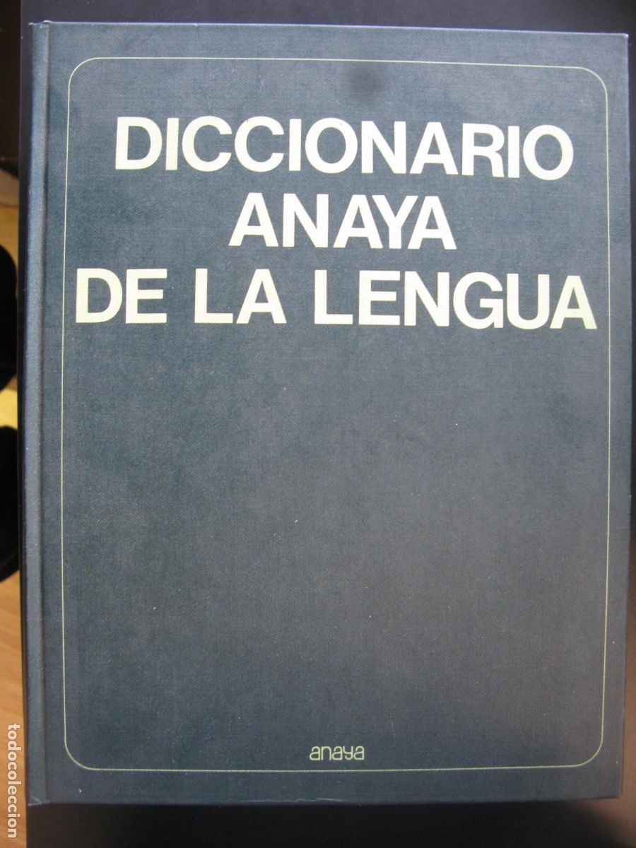 Libros de segunda mano: DICCIONARIO BASICO ANAYA DE LA LENGUA