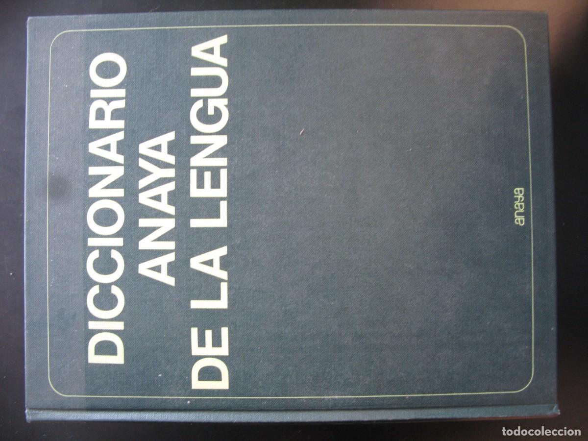 Libros de segunda mano: DICCIONARIO BASICO ANAYA DE LA LENGUA
