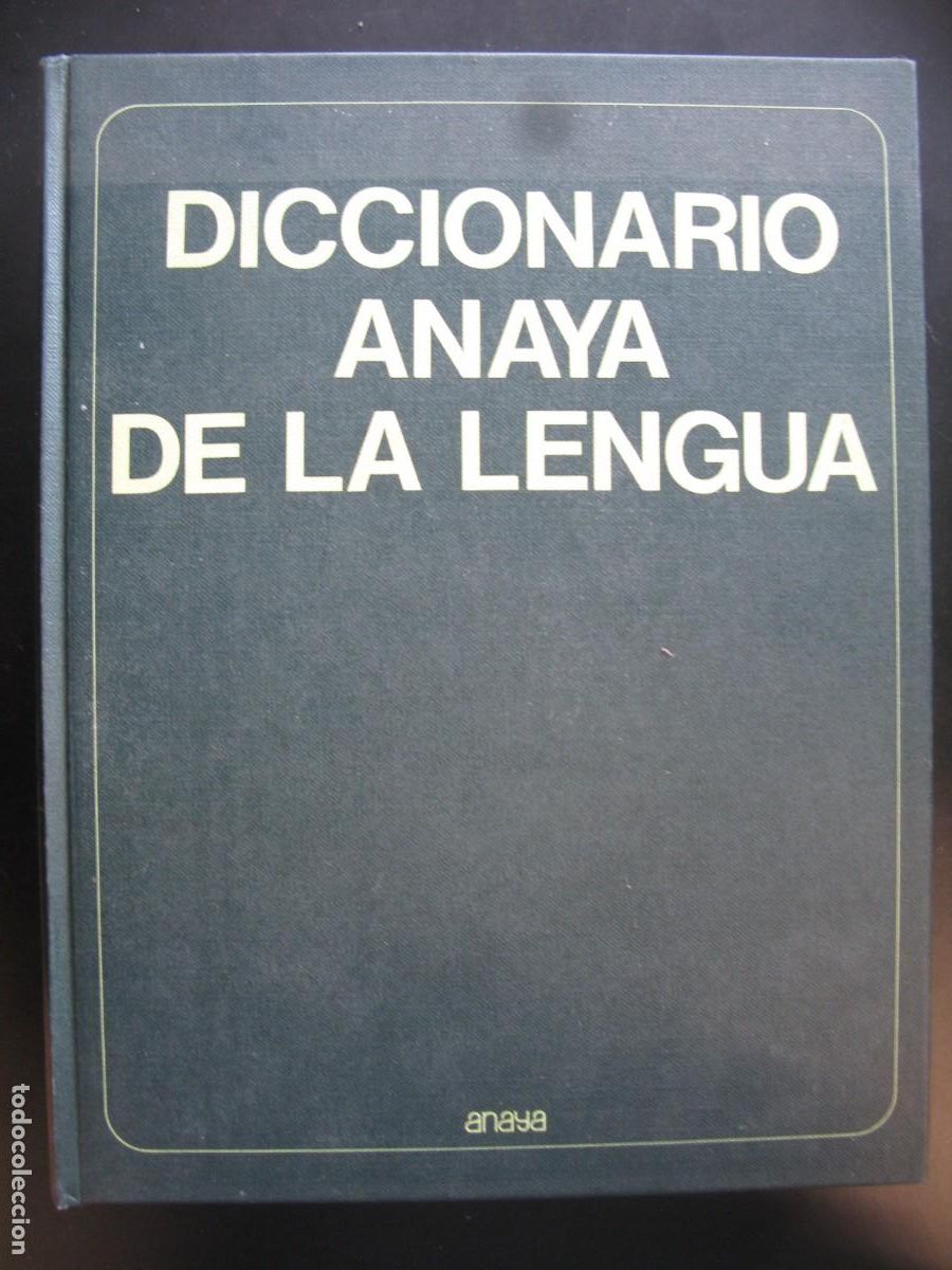 Libros de segunda mano: DICCIONARIO BASICO ANAYA DE LA LENGUA