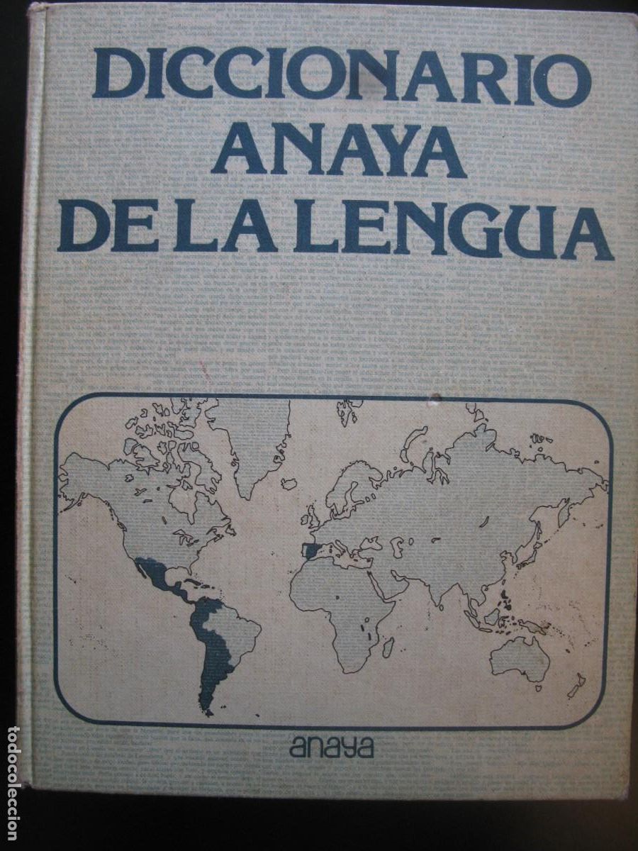 Libros de segunda mano: DICCIONARIO BASICO ANAYA DE LA LENGUA