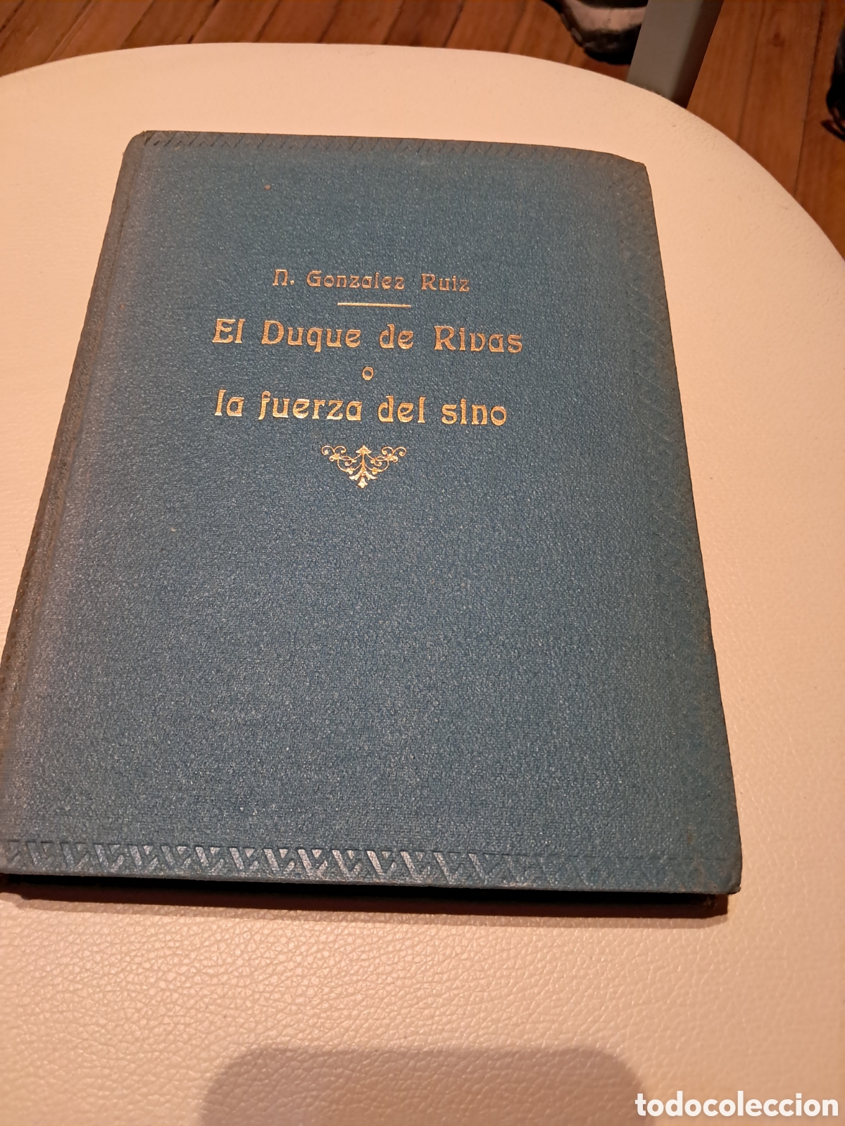 Libros de segunda mano: Nicol&aacute;s Gonz&aacute;lez Ruiz, El duque de Rivas o la fuerza del sino, 1943, Ediciones Aspas