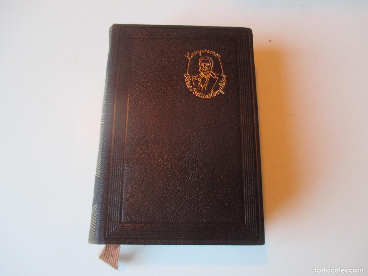 Libros de segunda mano: RAM&Oacute;N DE CAMPOAMOR Obras po&eacute;ticas completas W39702