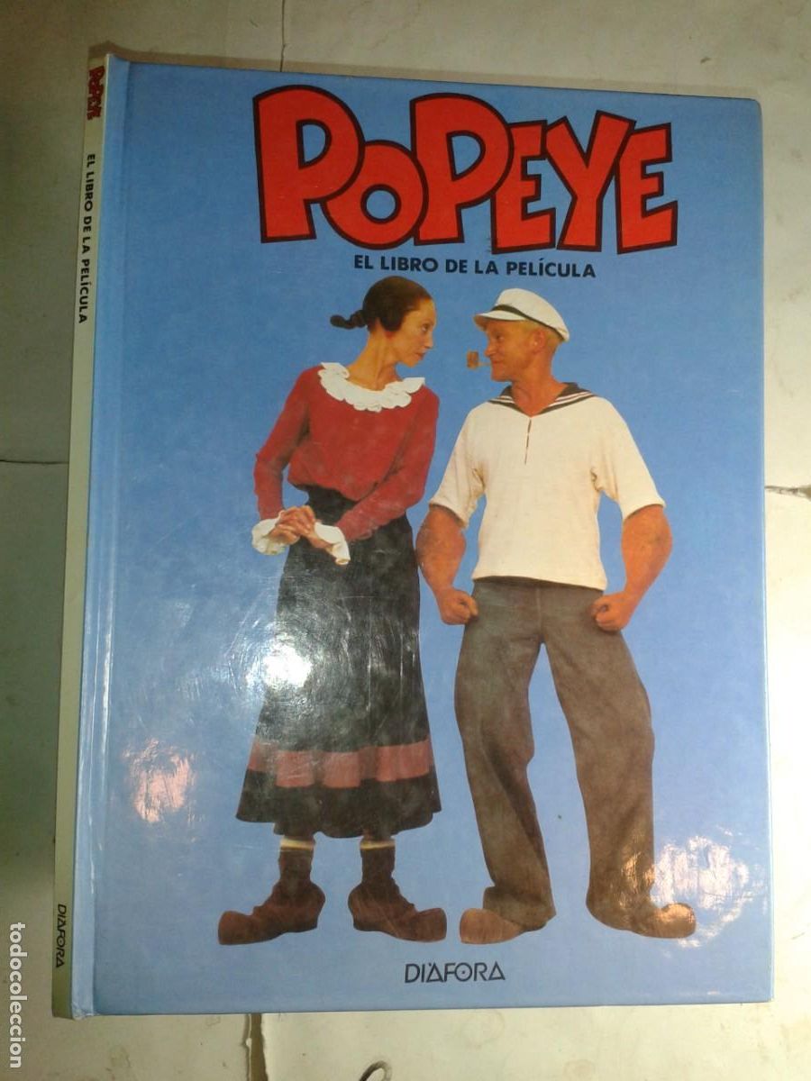 Libros de segunda mano: POPEYE EL LIBRO DE LA PEL&Iacute;CULA 1981 1&ordf; EDICI&Oacute;N EDITADO POR DI&Aacute;FORA