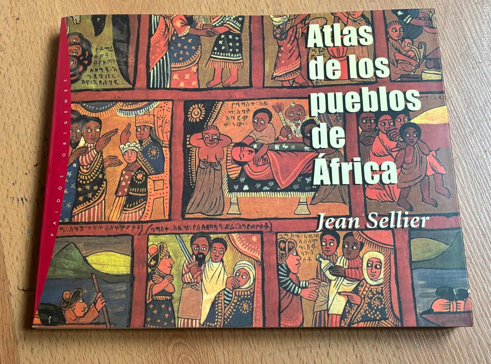 Libros de segunda mano: ATLAS DE LOS PUEBLOS DE AFRICA, Jean Sellier