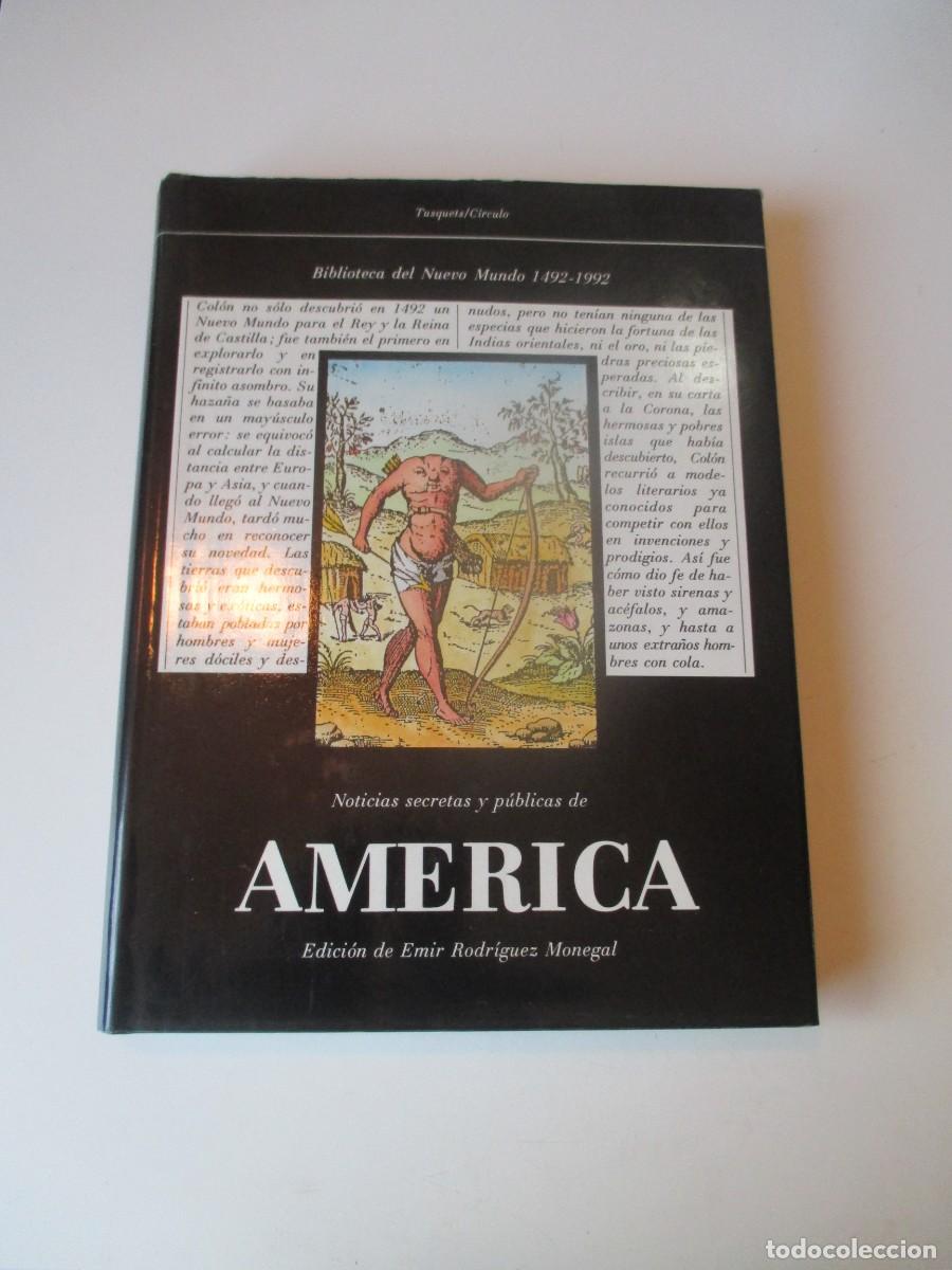 Libros de segunda mano: Noticias secretas y p&uacute;blicas de Am&eacute;rica W39712