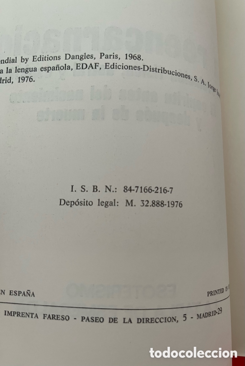 Libros de segunda mano: Libro La Reencarnaci&oacute;n - Papus - Foto 6