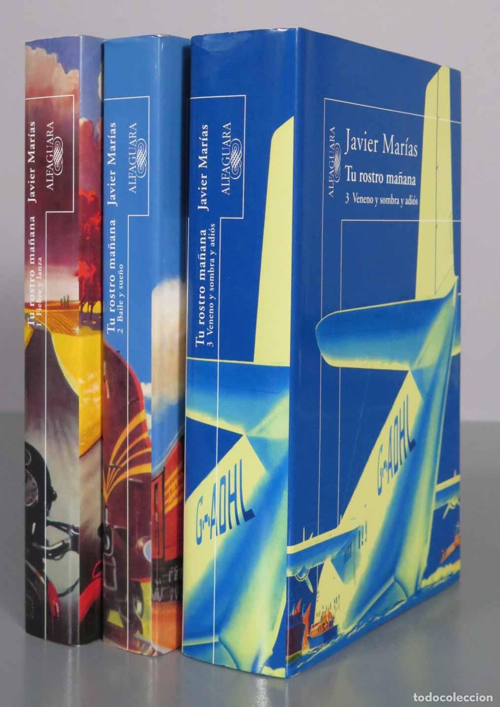 Libros de segunda mano: Tu rostro ma&ntilde;ana - Javier Mar&iacute;as. 3 TOMOS