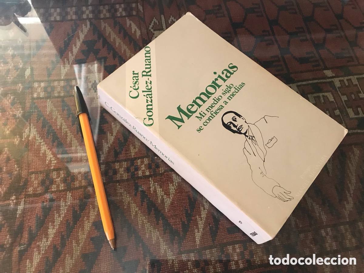 Libros de segunda mano: Memorias. C&eacute;sar Gonz&aacute;lez-Ruano. Mi medio siglo se confiesa a medias. Tebas