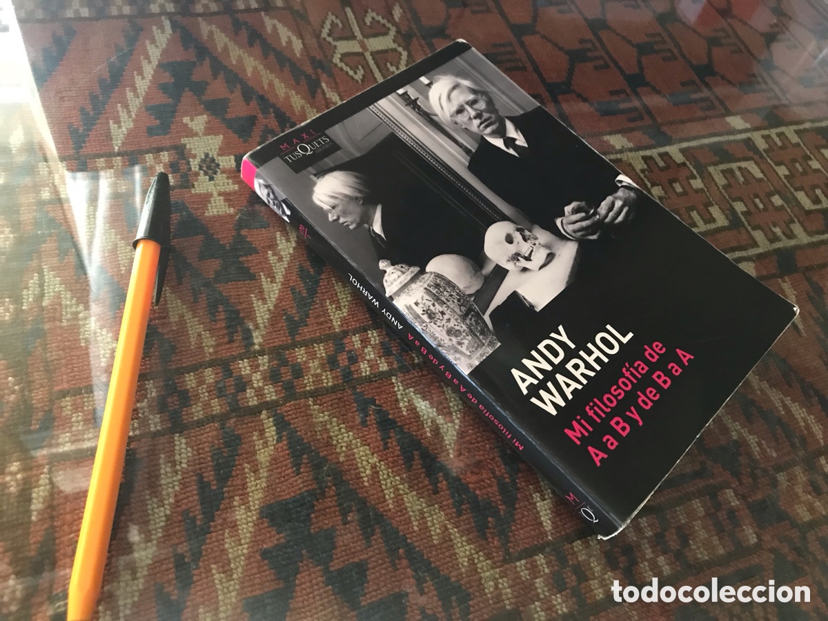 Libros de segunda mano: Mi filosof&iacute;a de A a B y de B a A. Andy Warhol. Tusquets Maxi