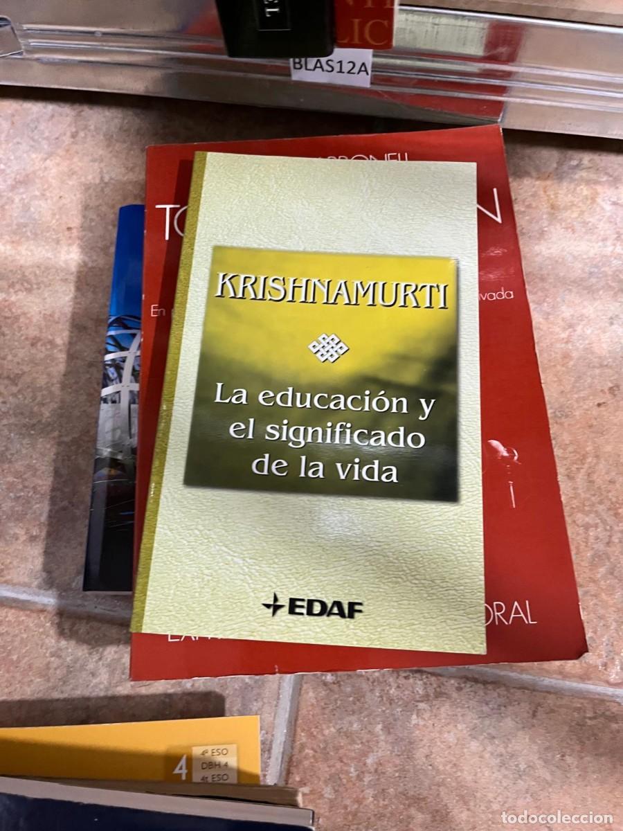 Libros de segunda mano: BLAS12A KRISHNAMURTI La educaci&oacute;n y el significado de la vida