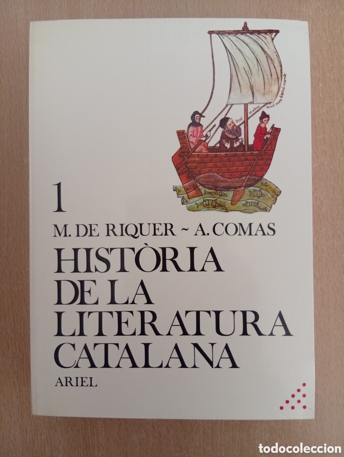 Libros de segunda mano: HIST&Ograve;RIA DE LA LITERATURA CATALANA/1. M. de Riquer/A. Comas