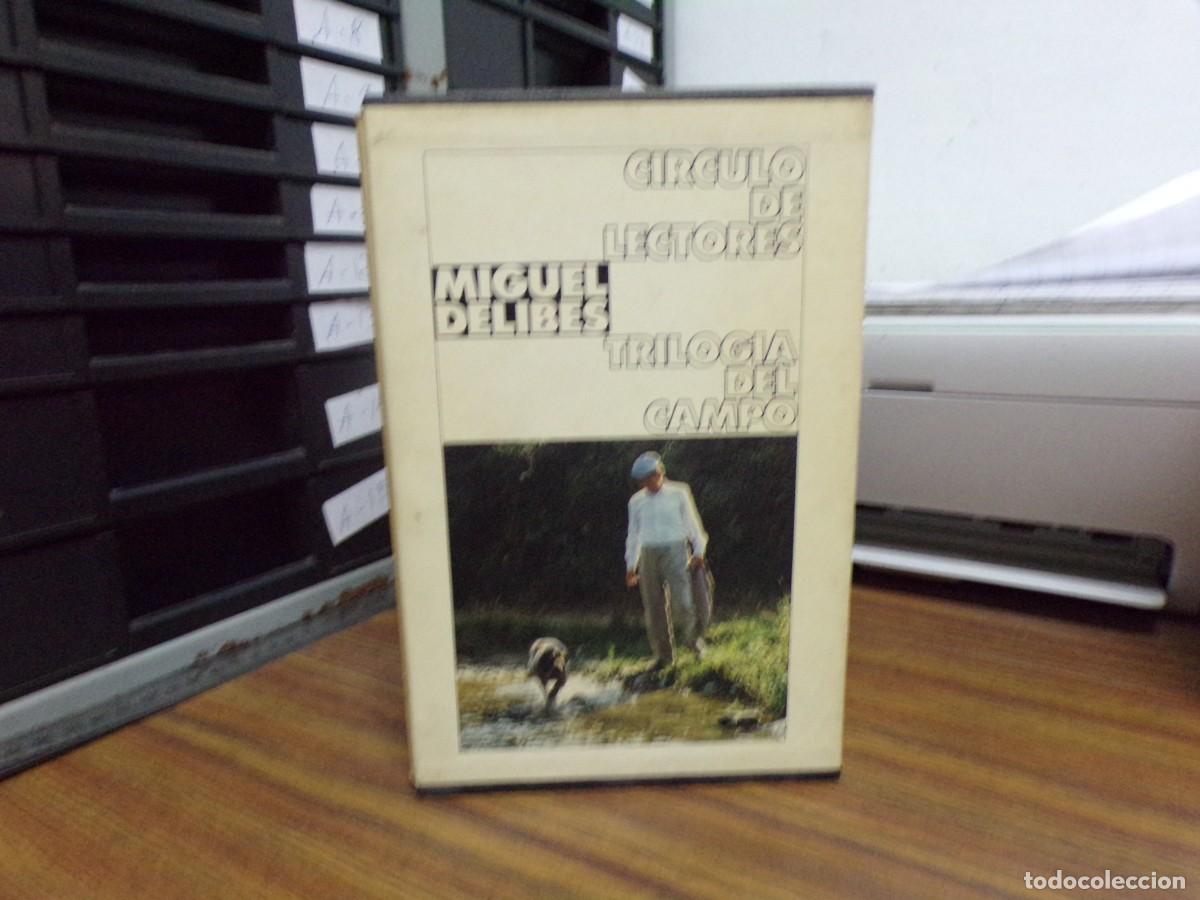 Libros de segunda mano: MIGUEL DELIBES. TRILOGIA DEL CAMPO. ESTUCHE 3 VOLS. CON ILUSTRACIONES. CIRCULO DE LECTORES