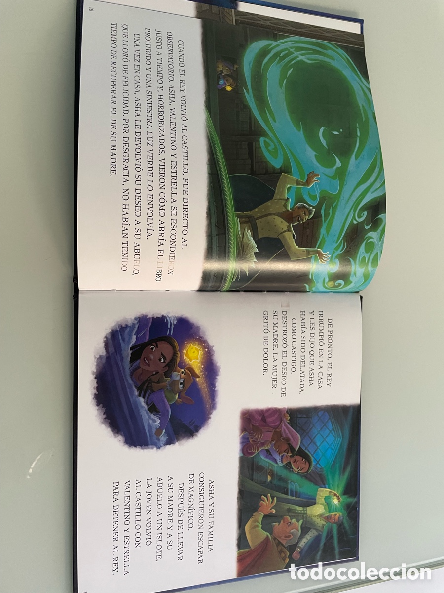 Libros de segunda mano: Wish el poder de los deseos. Disney. Tapa dura - Foto 7
