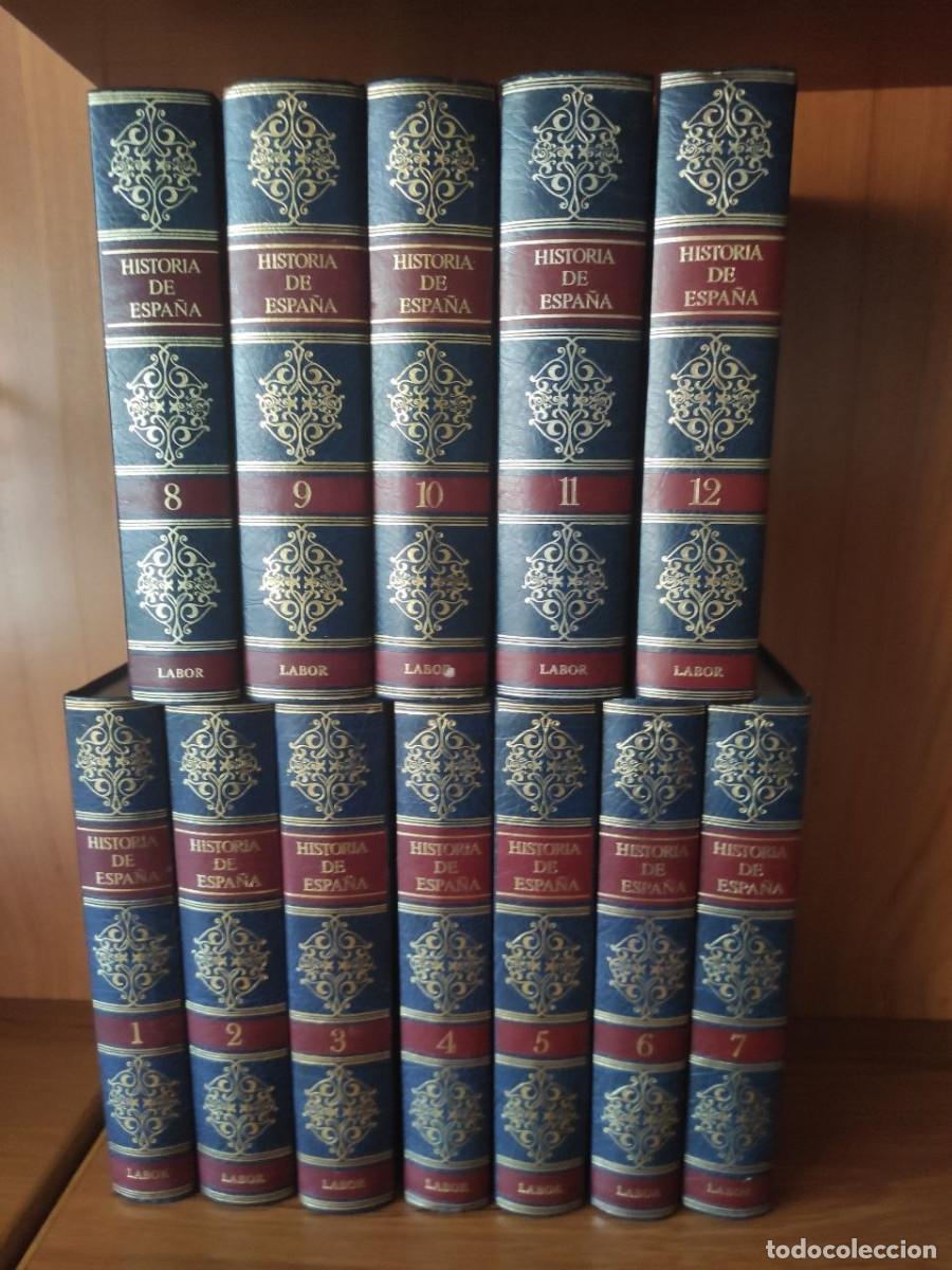 Libros de segunda mano: Historia de Espa&ntilde;a, dirigida por Manuel Tu&ntilde;&oacute;n de Lara 12 tomos