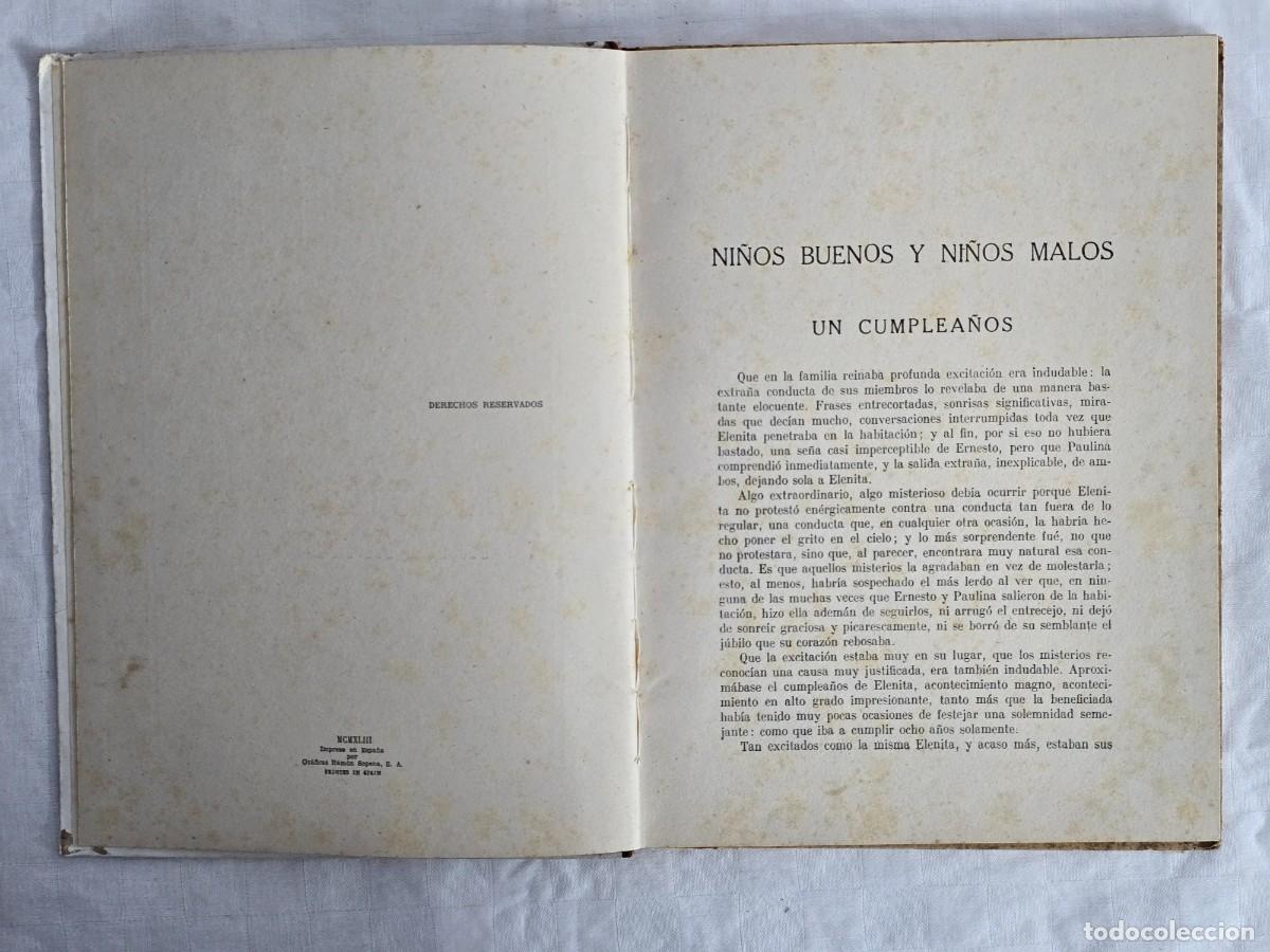 Libros de segunda mano: Ni&ntilde;os Buenos Y Ni&ntilde;os Malos - E. Ram&oacute;n Sopena, S. A. - Foto 3