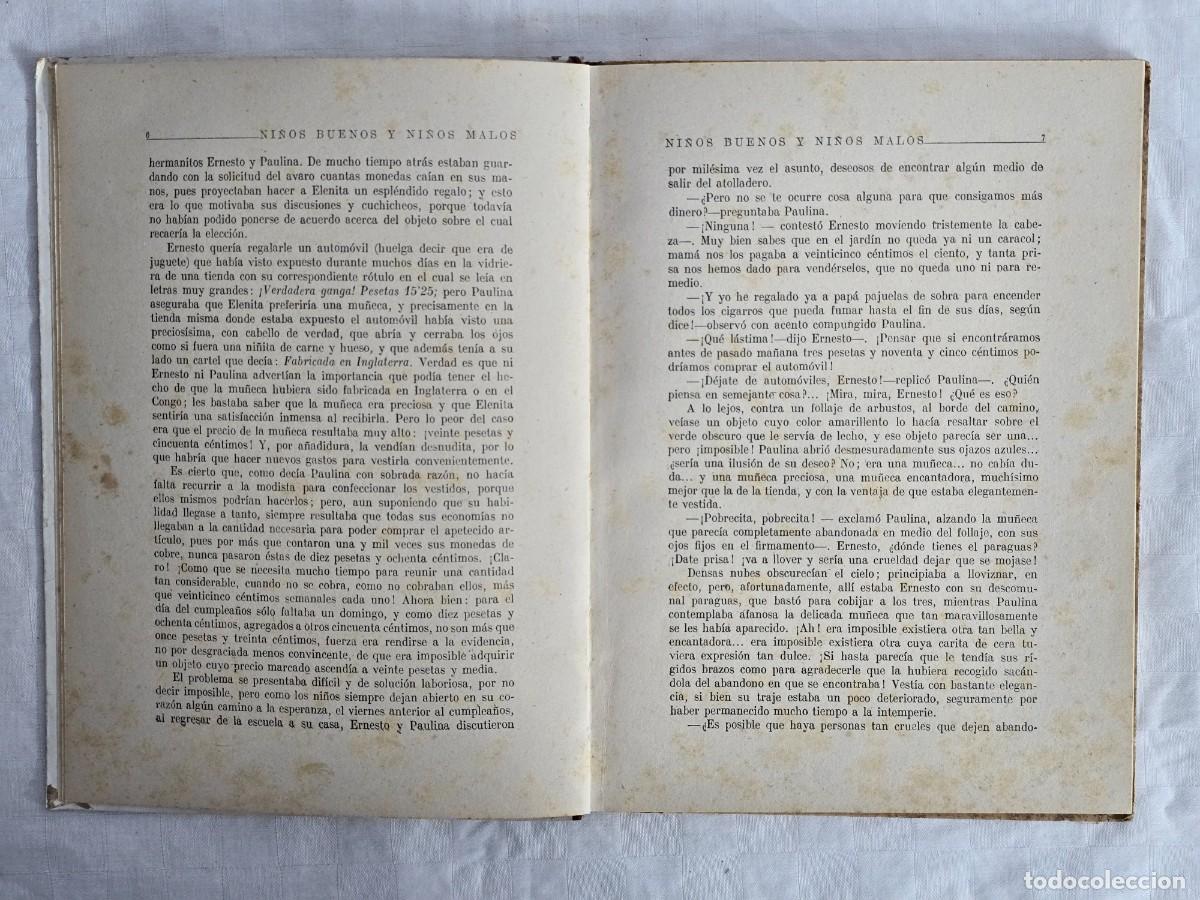 Libros de segunda mano: Ni&ntilde;os Buenos Y Ni&ntilde;os Malos - E. Ram&oacute;n Sopena, S. A. - Foto 4