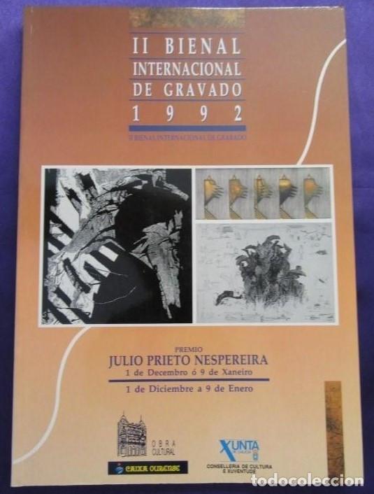 Libros de segunda mano: II bienal internacional de gravado 1992. Premio Julio Nesperira ed. Xunta de Galica e Caixa Ourense