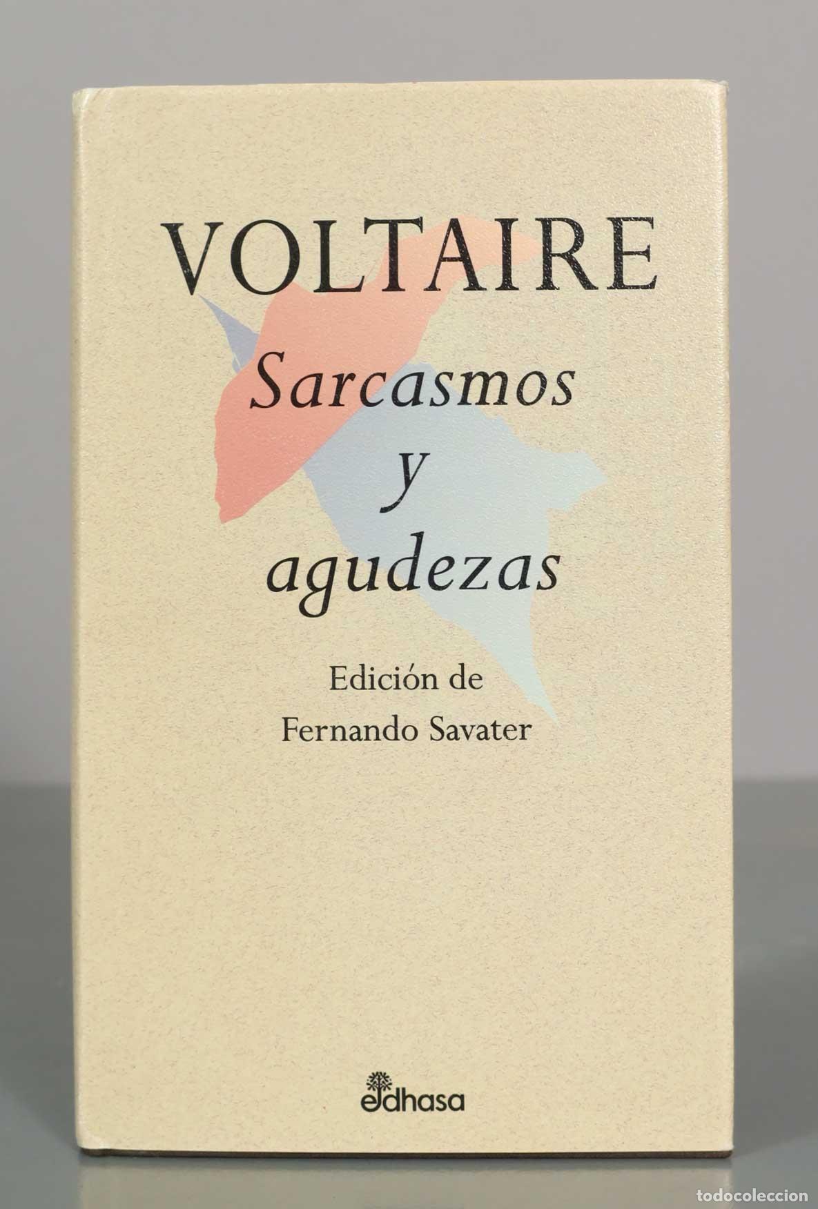 Libros de segunda mano: Sarcasmos y agudezas - Voltaire - Fernando Savater