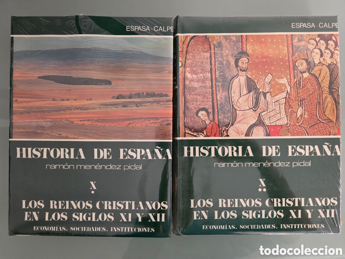 Libros de segunda mano: Historia de Espa&ntilde;a Ram&oacute;n Men&eacute;ndez Pidal X (I y II) Los Reinos Cristianos en los Siglos XI y XII