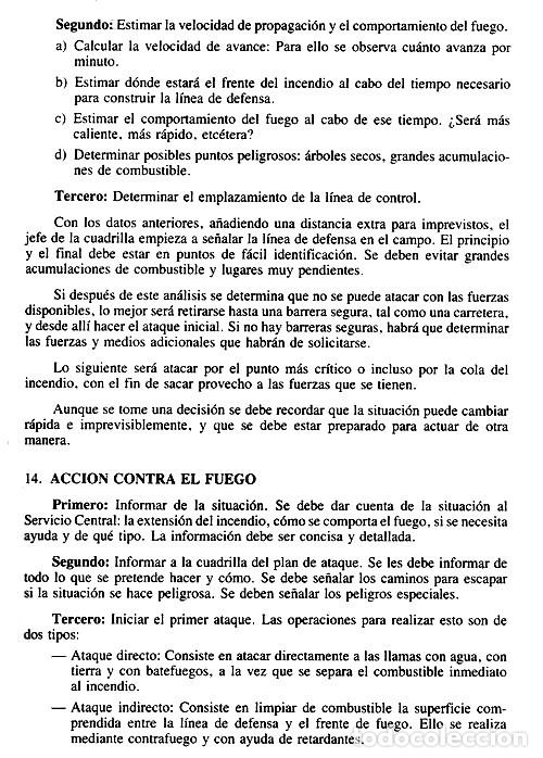 Libros de segunda mano: MANUAL BASICO DEL BOMBERO. GOBIERNO VASCO. VICTORIA 1995. - Foto 12