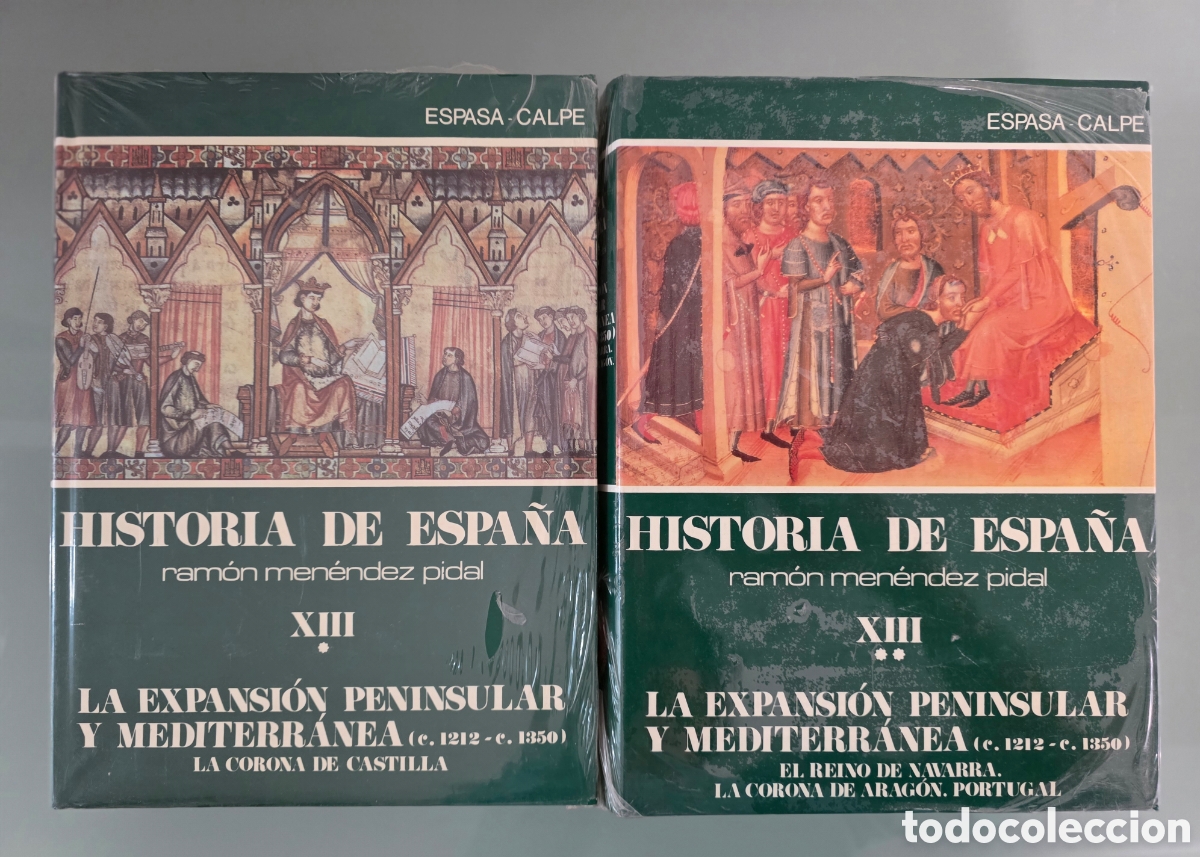 Libros de segunda mano: Historia de Espa&ntilde;a Ram&oacute;n Men&eacute;ndez Pidal XIII (I y II) La Expansi&oacute;n Peninsular y Mediterr&aacute;nea