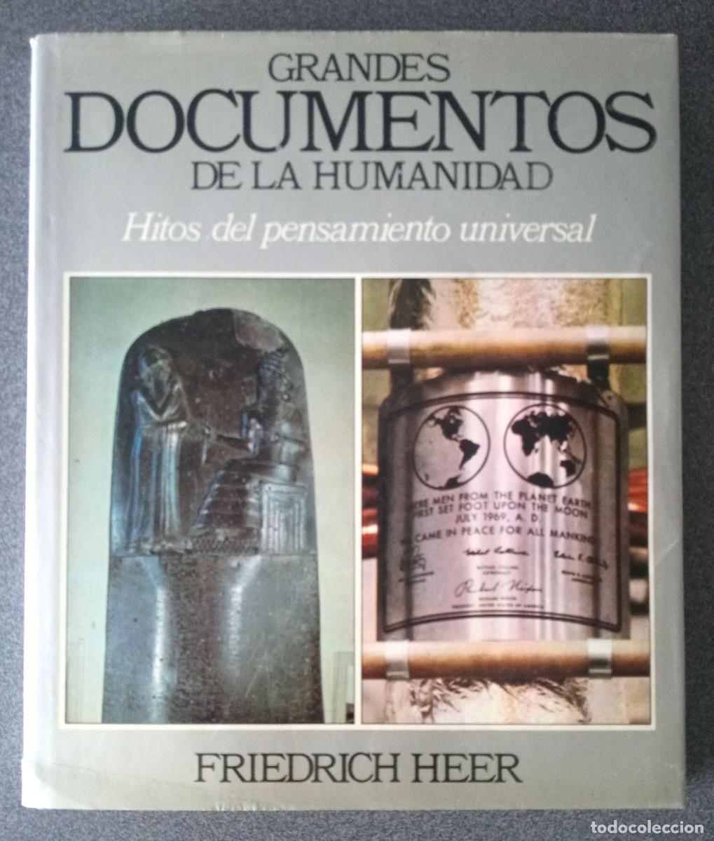 Libros de segunda mano: Grandes Documentos De La Humanidad Friedrich Heer