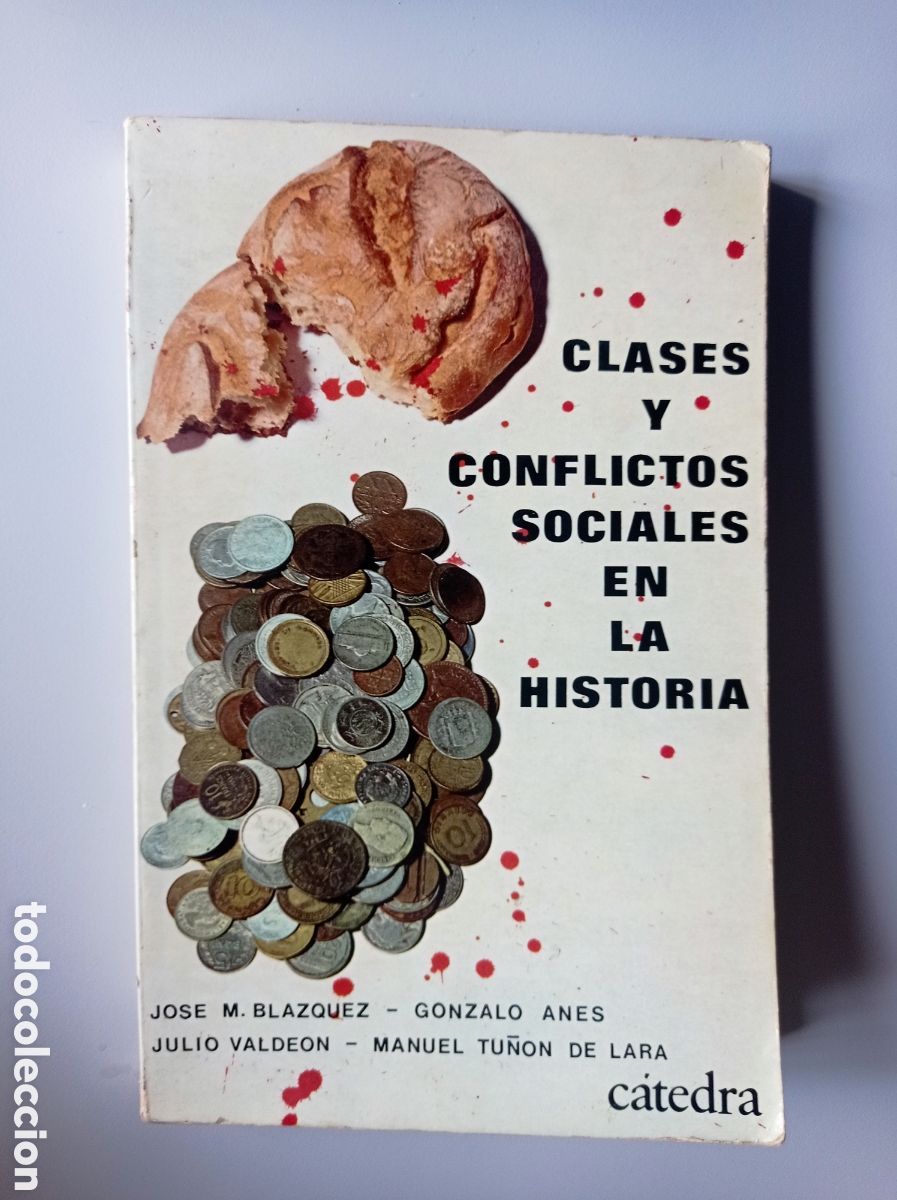 Libros de segunda mano: CLASES Y CONFLICTOS SOCIALES EN LA HISTORIA.. ED. C&Aacute;TEDRA.
