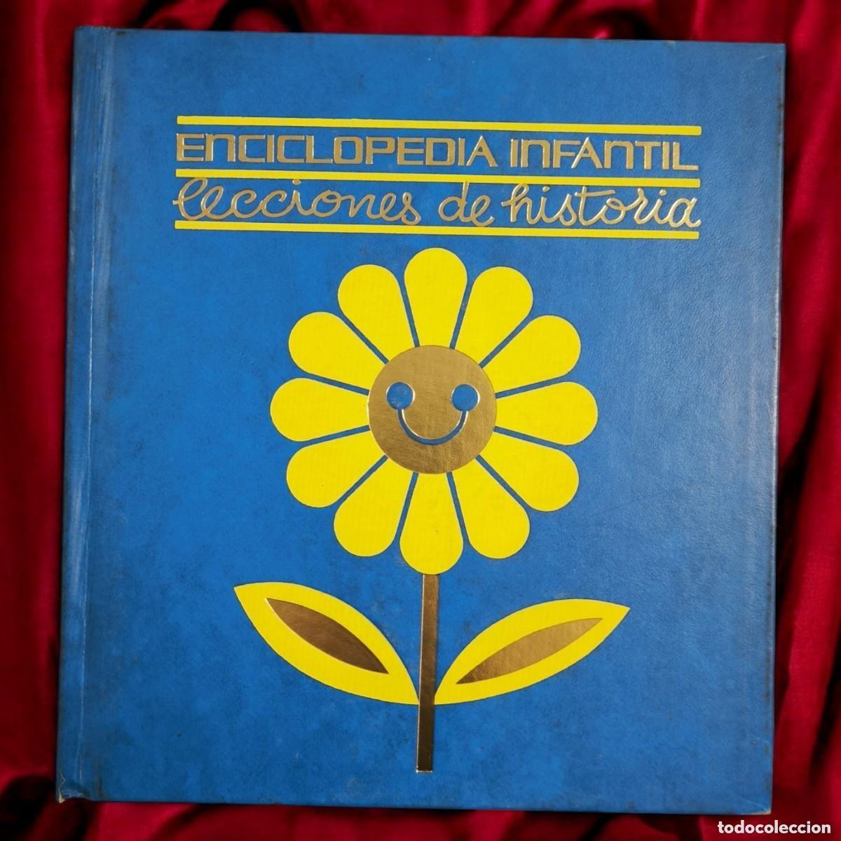 Livros em segunda m&atilde;o: Enciclopedia Infantil Lecciones De Historia Vintage &ndash; Libro Ilustrado Educativo Cl&aacute;sico