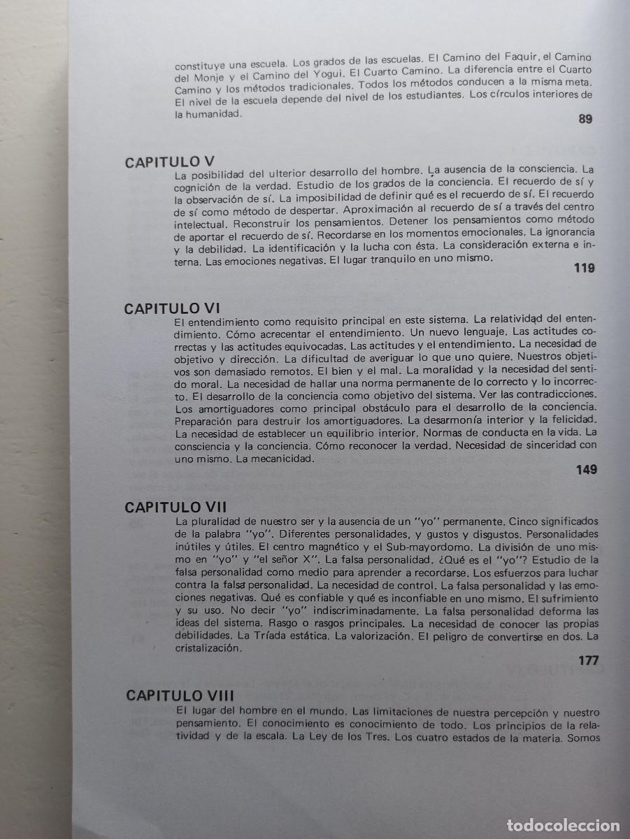 Libros de segunda mano: El cuarto camino - P.D. Ouspensky - Foto 7