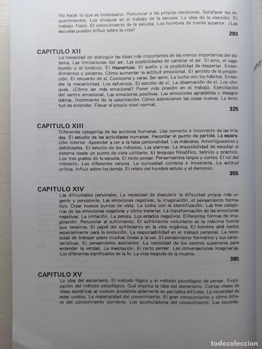 Libros de segunda mano: El cuarto camino - P.D. Ouspensky - Foto 9