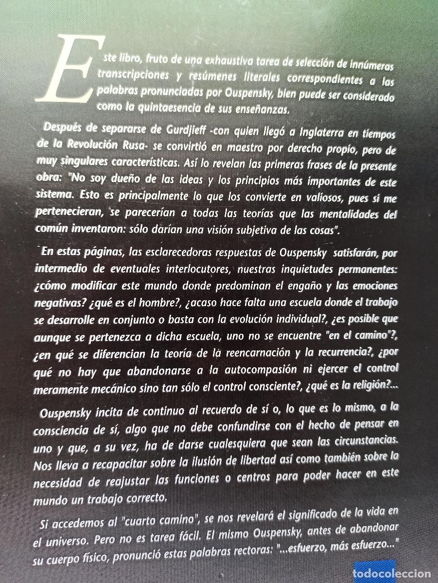 Libros de segunda mano: El cuarto camino - P.D. Ouspensky - Foto 14