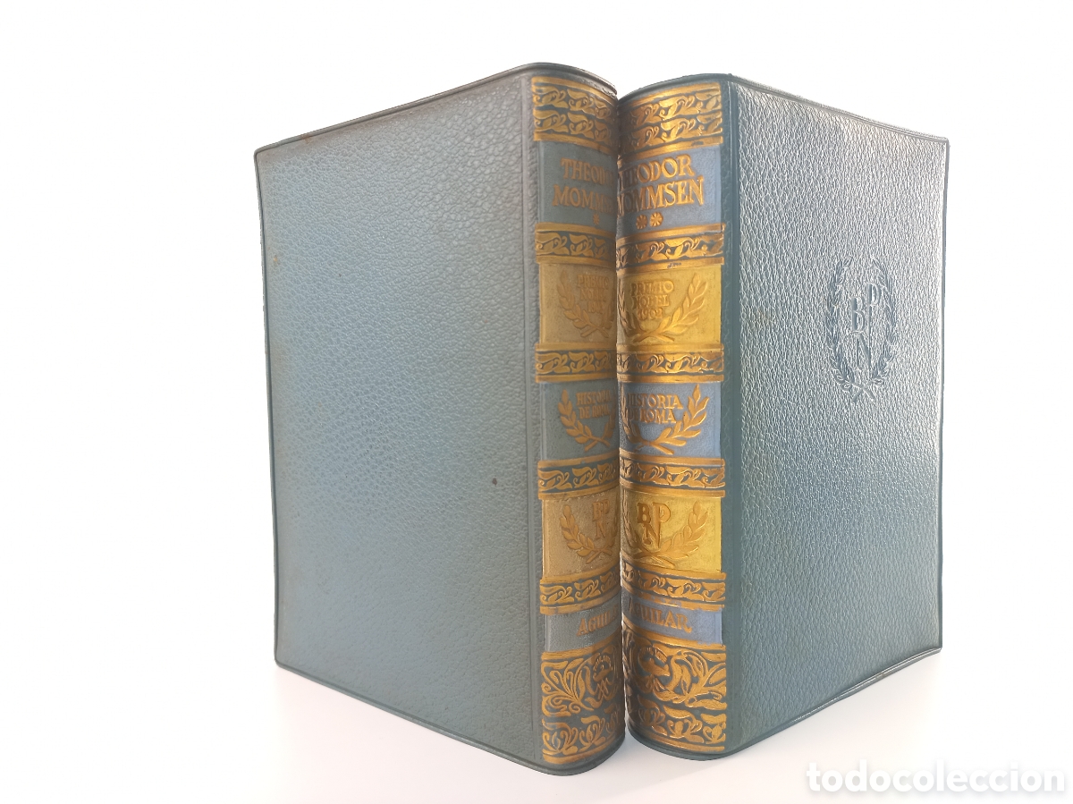 Libros de segunda mano: Historia de Roma. Theodor Mommsen. Aguilar, colecci&oacute;n Premios Nobel, 1956. Completo.