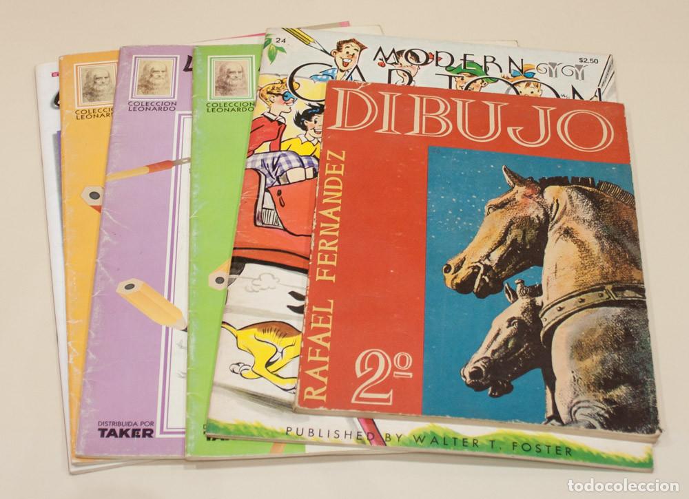 Libros de segunda mano: LOTE DE 6 LIBROS DE DIBUJO.