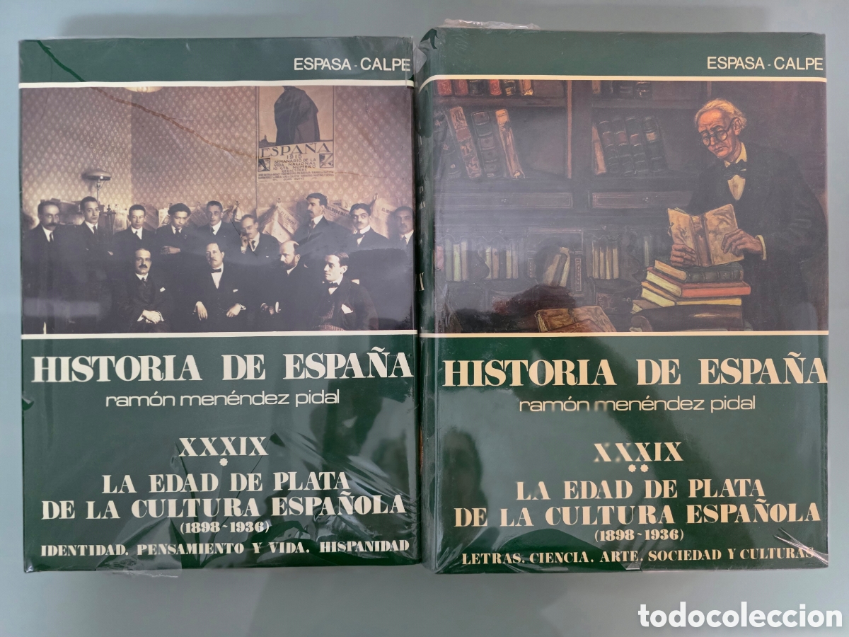 Libros de segunda mano: Historia de Espa&ntilde;a Ram&oacute;n Men&eacute;ndez Pidal XXXIX (I y II) La Edad de Plata de la Cultura Espa&ntilde;ola