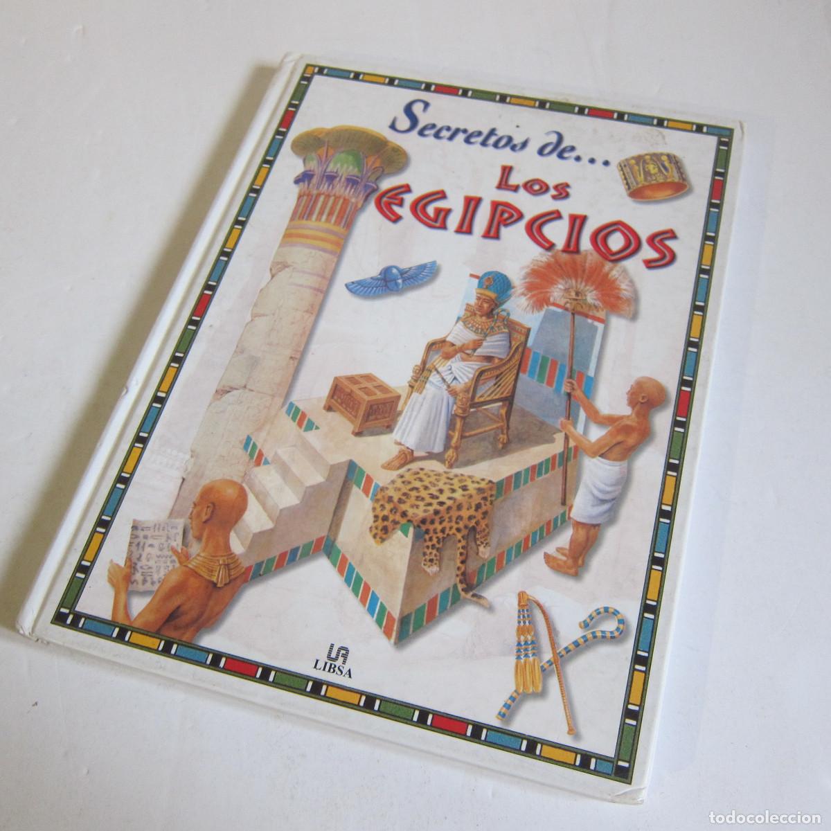 Libros de segunda mano: SECRETOS DE LOS EGIPCIOS (LIBSA) INFANTIL