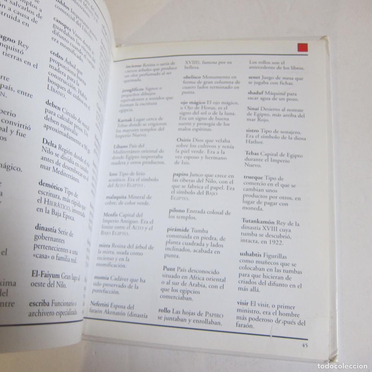 Libros de segunda mano: SECRETOS DE LOS EGIPCIOS (LIBSA) INFANTIL - Foto 4