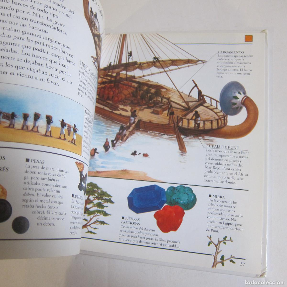 Libros de segunda mano: SECRETOS DE LOS EGIPCIOS (LIBSA) INFANTIL - Foto 5