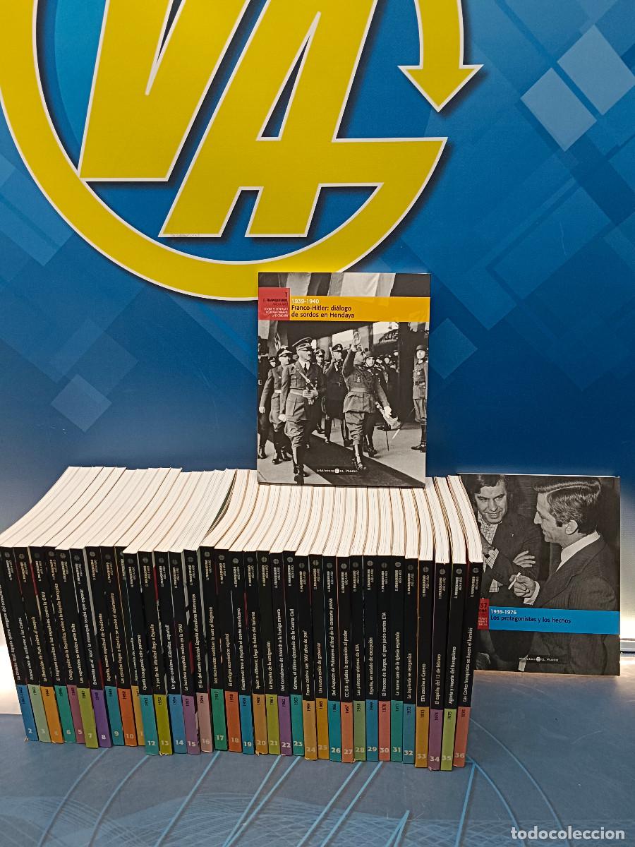 Libros de segunda mano: biblioteca el mundo, El franquismo a&ntilde;o a a&ntilde;o ,37 libros ,Colecci&oacute;n completa