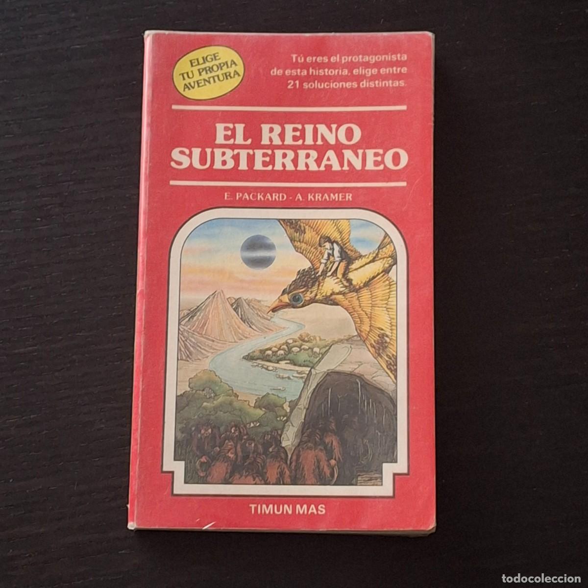 Libros de segunda mano: TIMUN MAS - ELIGE TU PROPIA AVENTURA N&ordm; 8 - EL REINO SUBTERRANEO