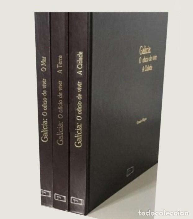 Gebrauchte B&uuml;cher: [3 TOMOS EN ESTUCHE]. GALICIA. A CIDADE. O MAR. A TERRA. HISTORIA. ETNOGRAFIA.