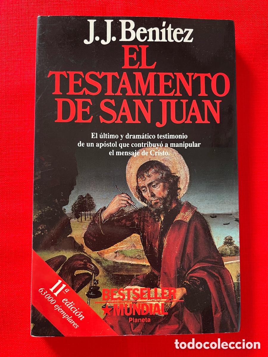 Libros de segunda mano: Libro El Testamento de San Juan - JJ Ben&iacute;tez