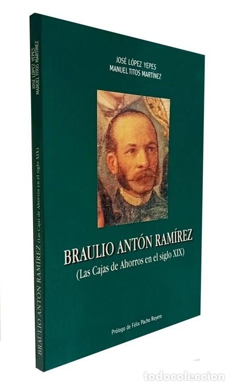 Libros de segunda mano: LAS CAJAS DE AHORROS EN EL S. XIX. BRAULIO ANTON RAMIREZ. LOPEZ YEPES. TITOS MARTINEZ. GALICIA.